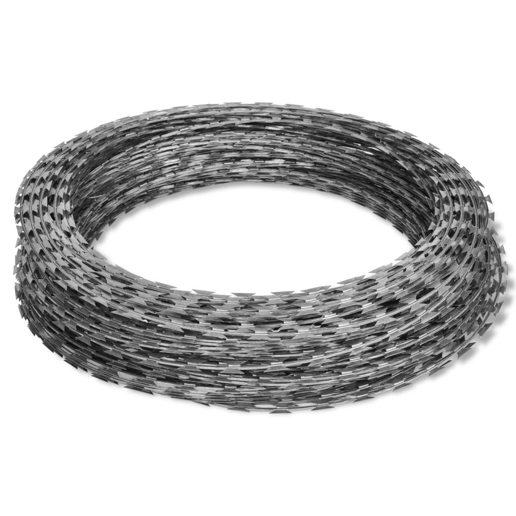 141810 BTO-22 Concertina NATO Razor Wire Galvanised Steel 150 m - Untranslated - Harrastajankoti.fi