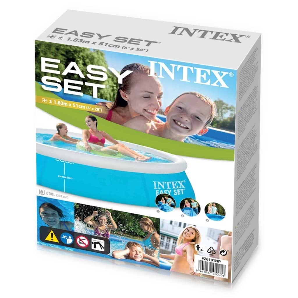 Intex Uima-allas Easy Set 183x51 cm 28101NP - Harrastajankoti.fi