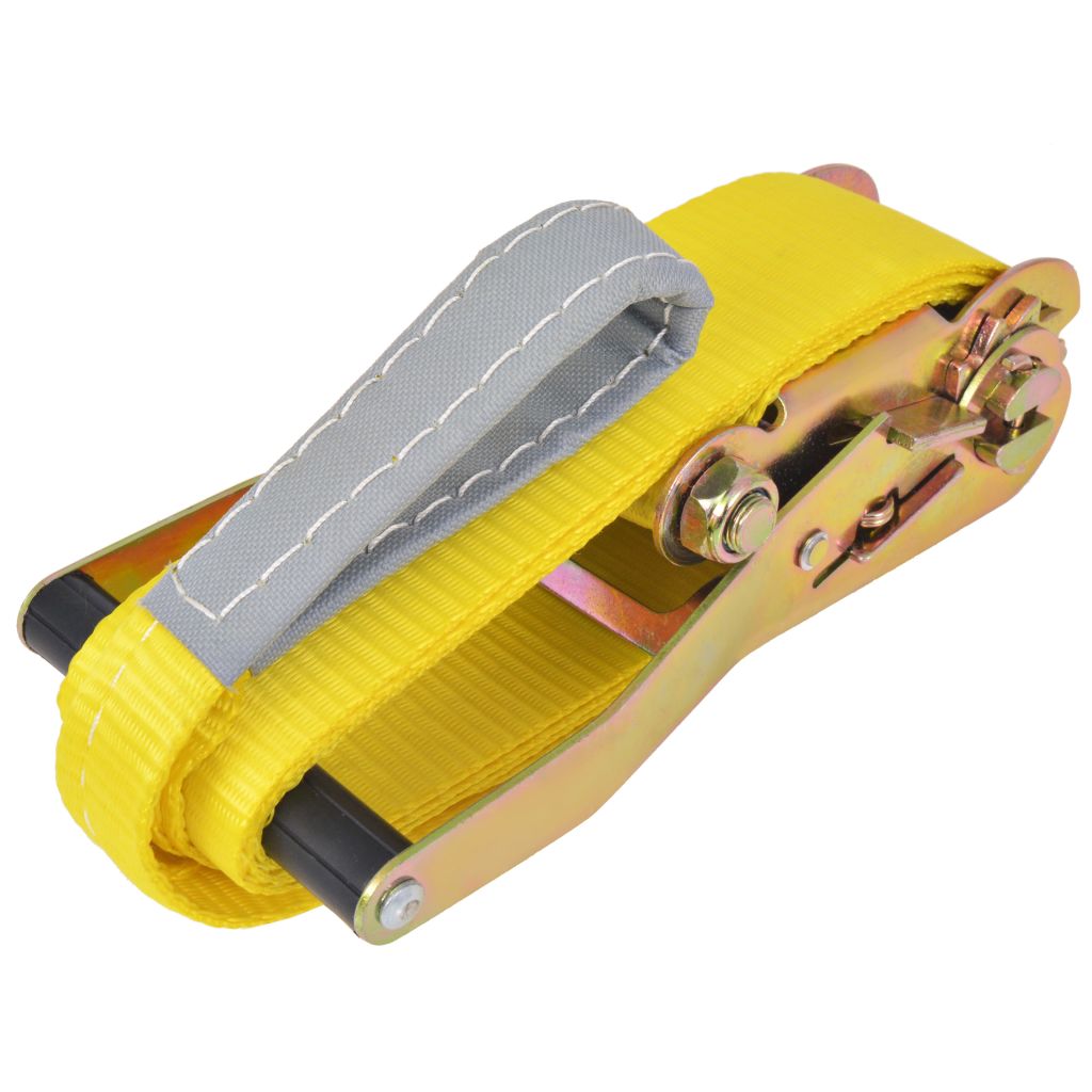 Slackline/tasapainoliina 15m x 50mm 150 kg Keltainen - Harrastajankoti.fi