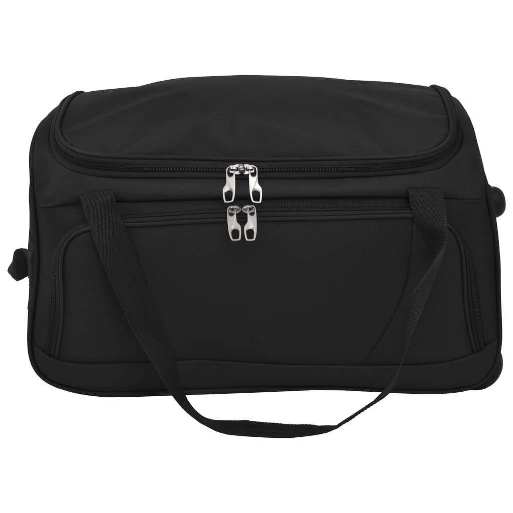 Matkalaukkusetti 3 kpl musta - Harrastajankoti.fi