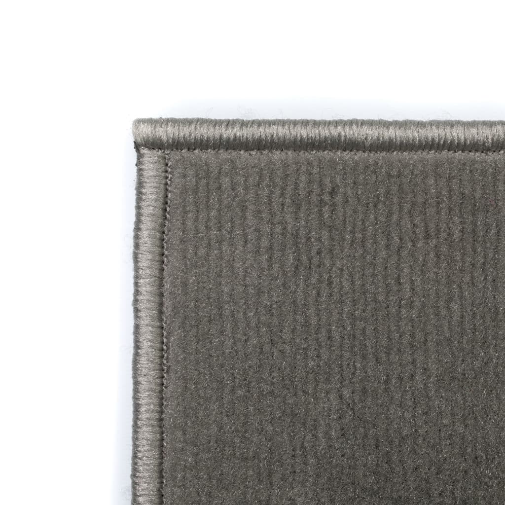 Moderni matto ympyräkuvio 80x150 cm harmaa - Harrastajankoti.fi