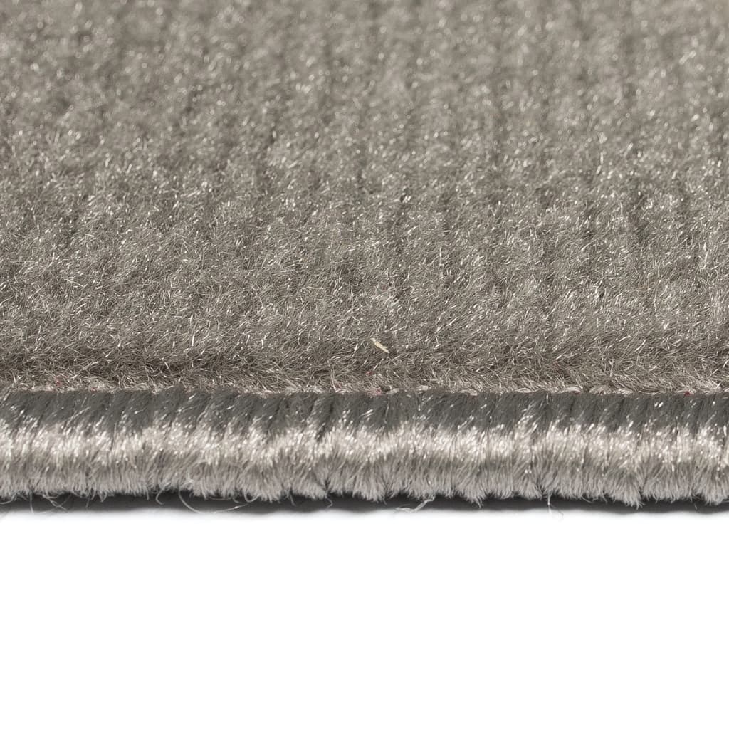 Moderni matto ympyräkuvio 80x150 cm harmaa - Harrastajankoti.fi