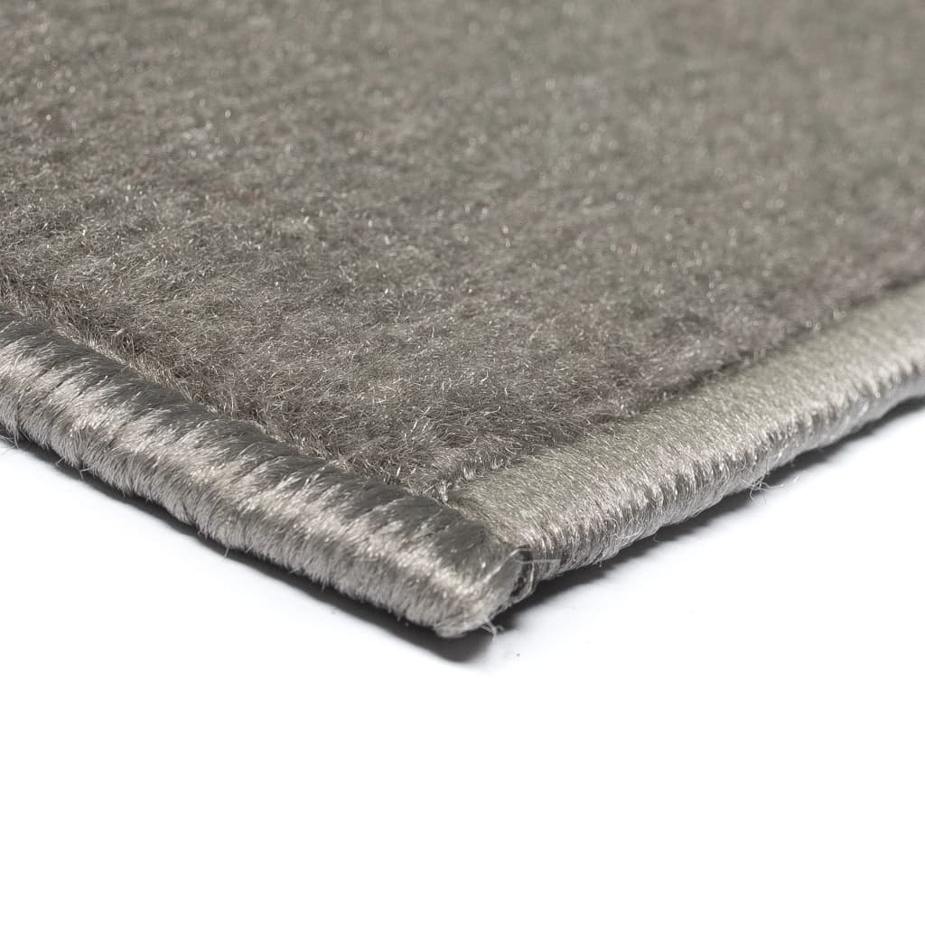 Moderni matto ympyräkuvio 80x150 cm harmaa - Harrastajankoti.fi