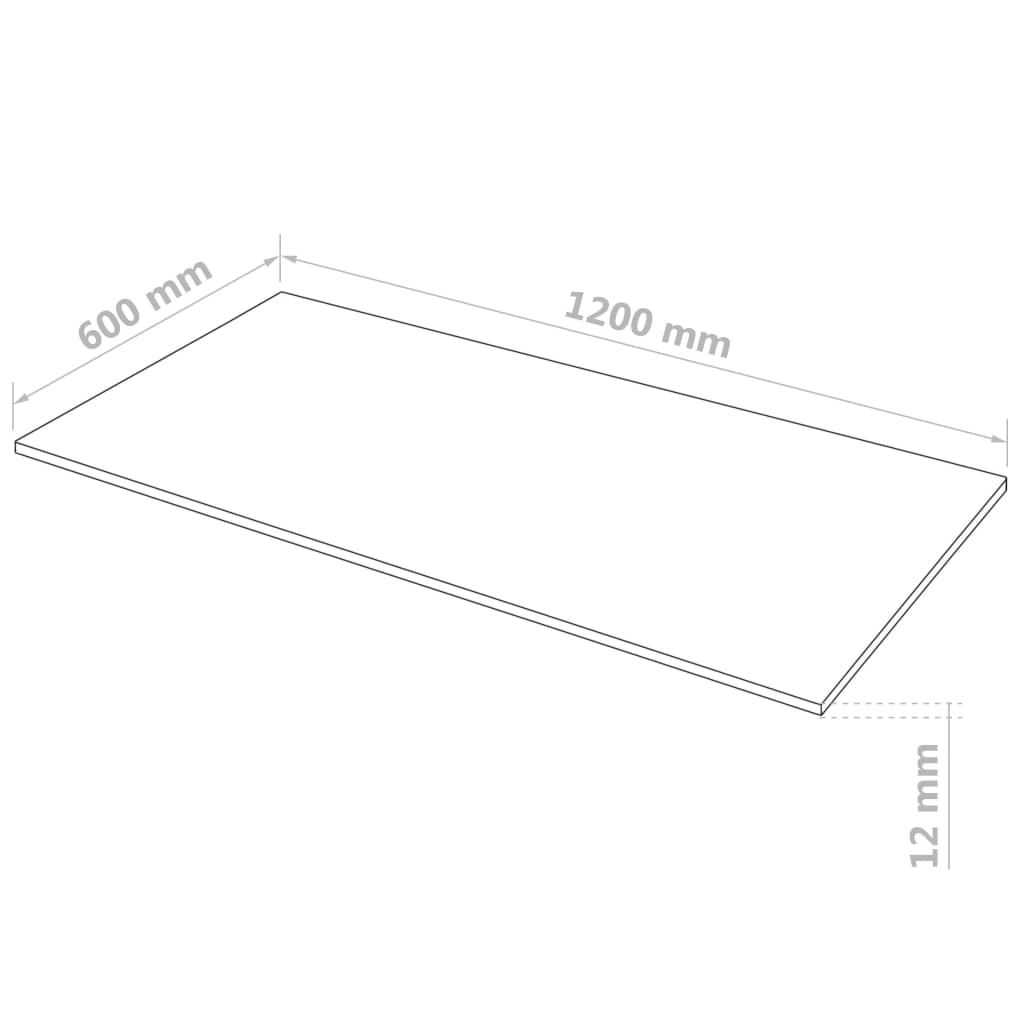 MDF-levyt 2 kpl suorakaide 120x60 cm 12 mm - Harrastajankoti.fi