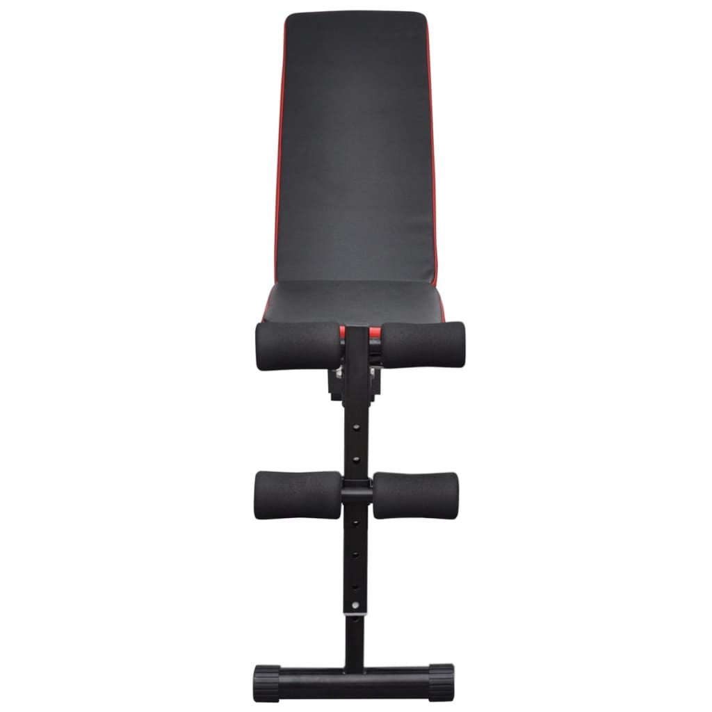 Säädettävä kuntopenkki tangolla, levy- ja käsipainoilla 60,5 kg - Harrastajankoti.fi