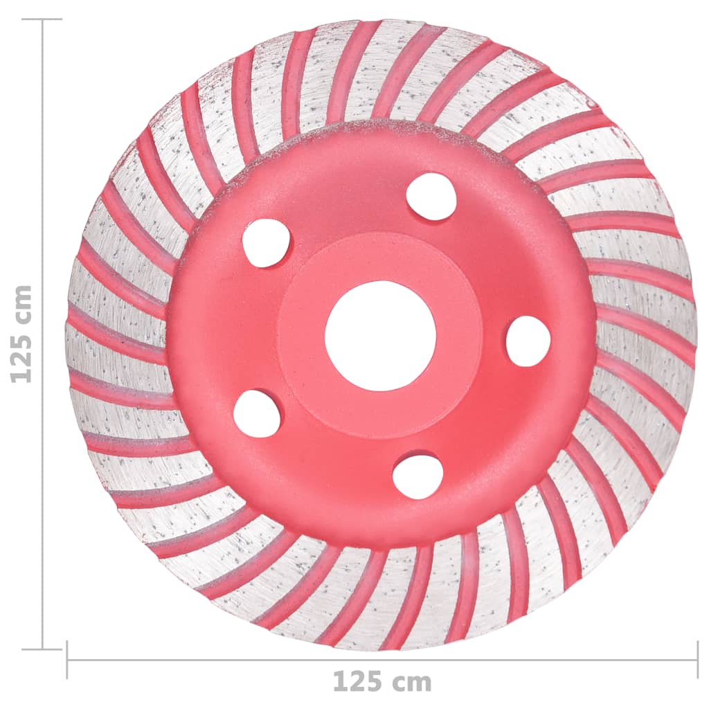 Timantti-kuppihiomalaikka turbolla 125 mm - Harrastajankoti.fi