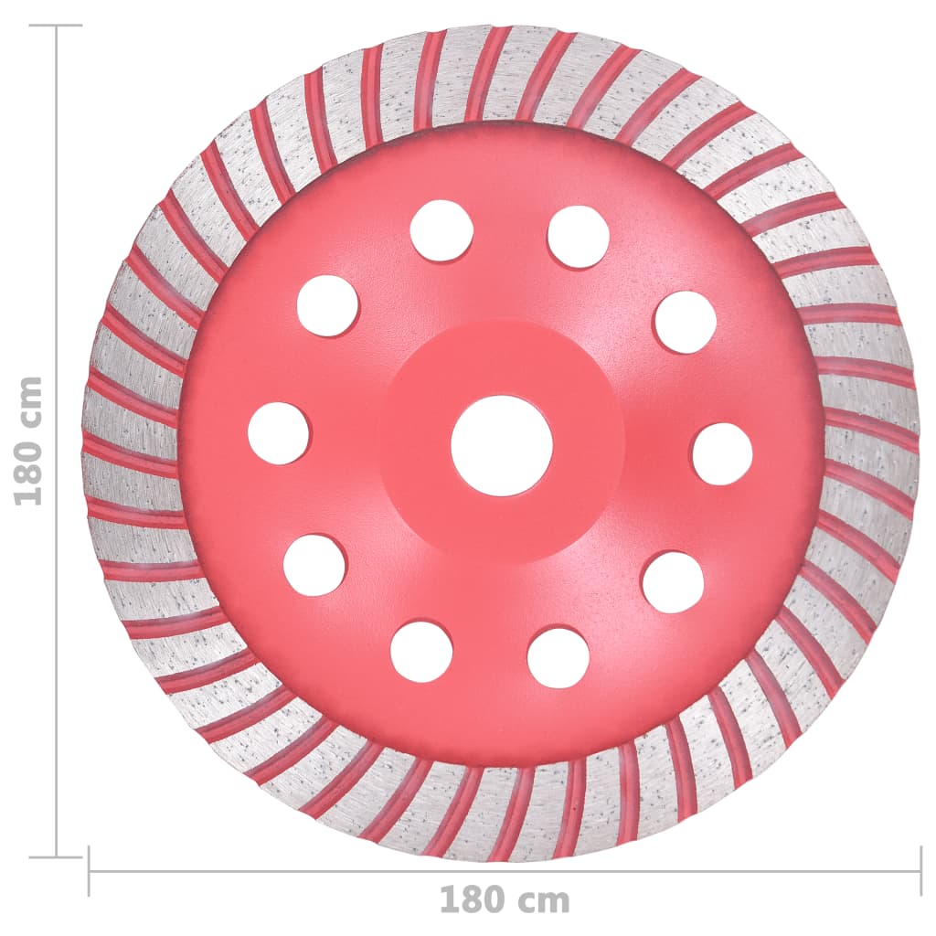 Timantti-kuppihiomalaikka turbolla 180 mm - Harrastajankoti.fi