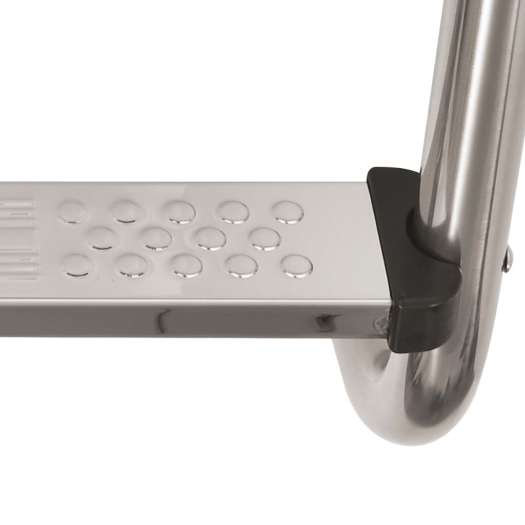 Uima-altaan tikkaat 3 askelmaa 120 cm Ruostumaton teräs - Harrastajankoti.fi