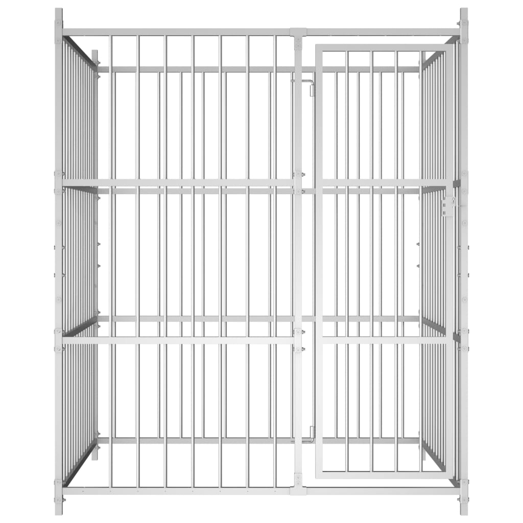 Koiran ulkohäkki 150x150x185 cm - Harrastajankoti.fi