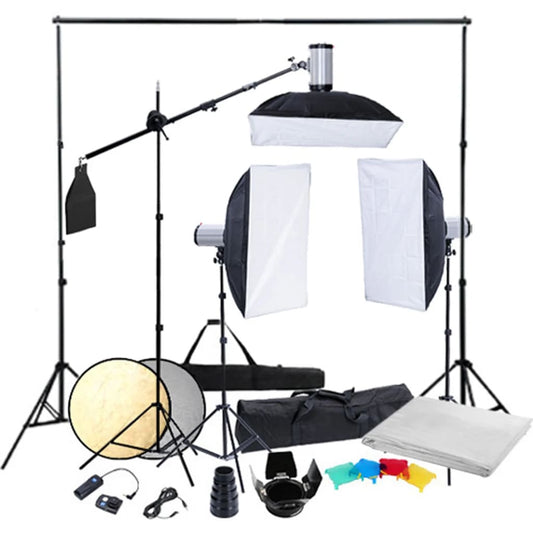 Studiosarja 3 salamaa, kolmijalkaa & softboxia - Harrastajankoti.fi