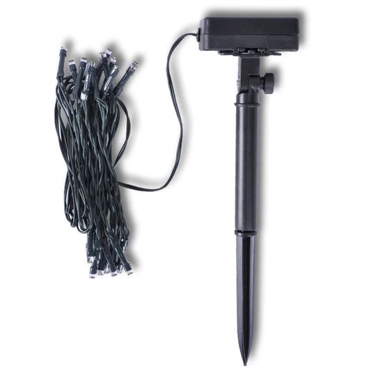 Aurinkovoimalla Toimiva LED Valonauha 24 Valoa 3,8m 2kpl - Harrastajankoti.fi