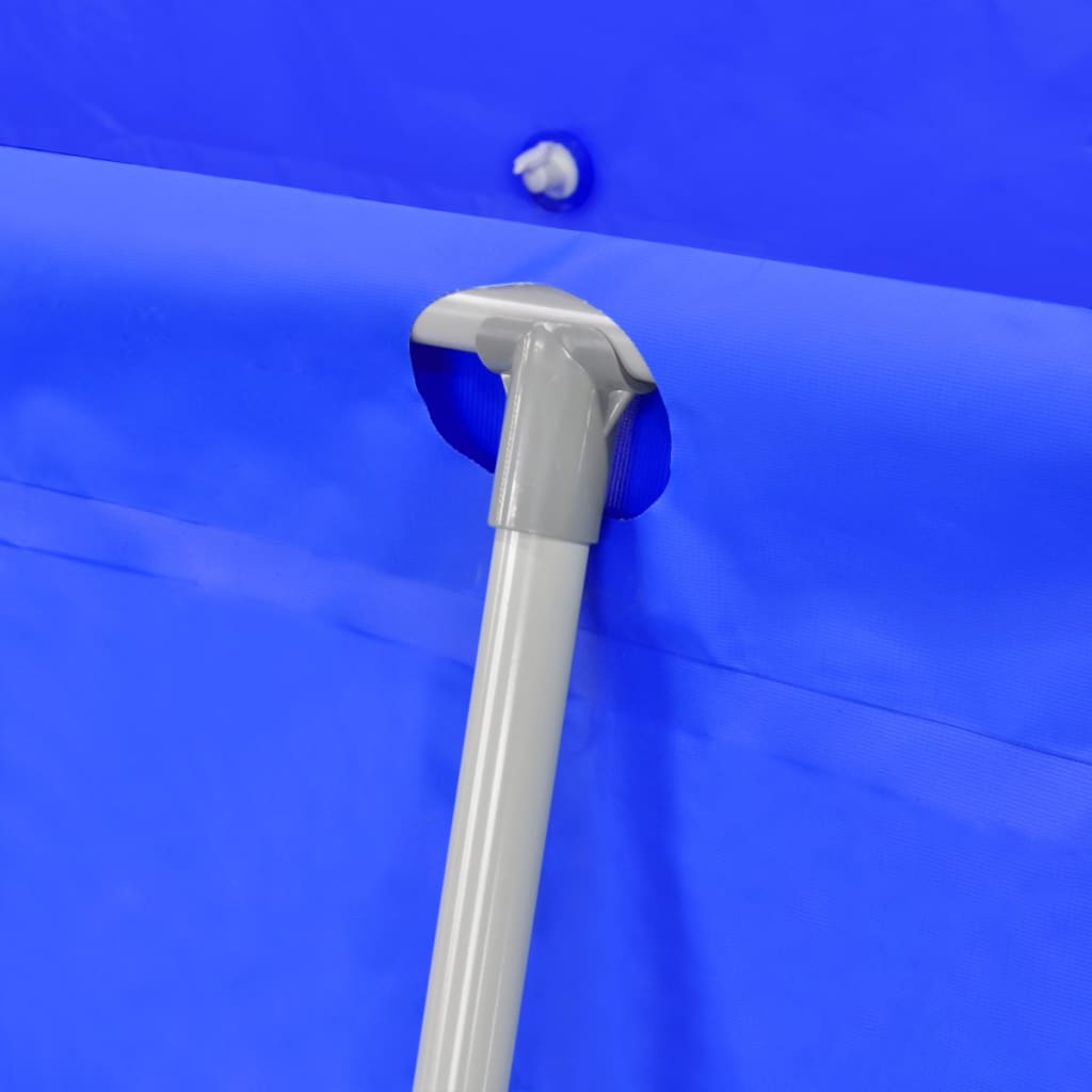 Teräsrunkoinen Uima-allas portailla ja Suodatinpumpulla 400x207x122cm - Harrastajankoti.fi