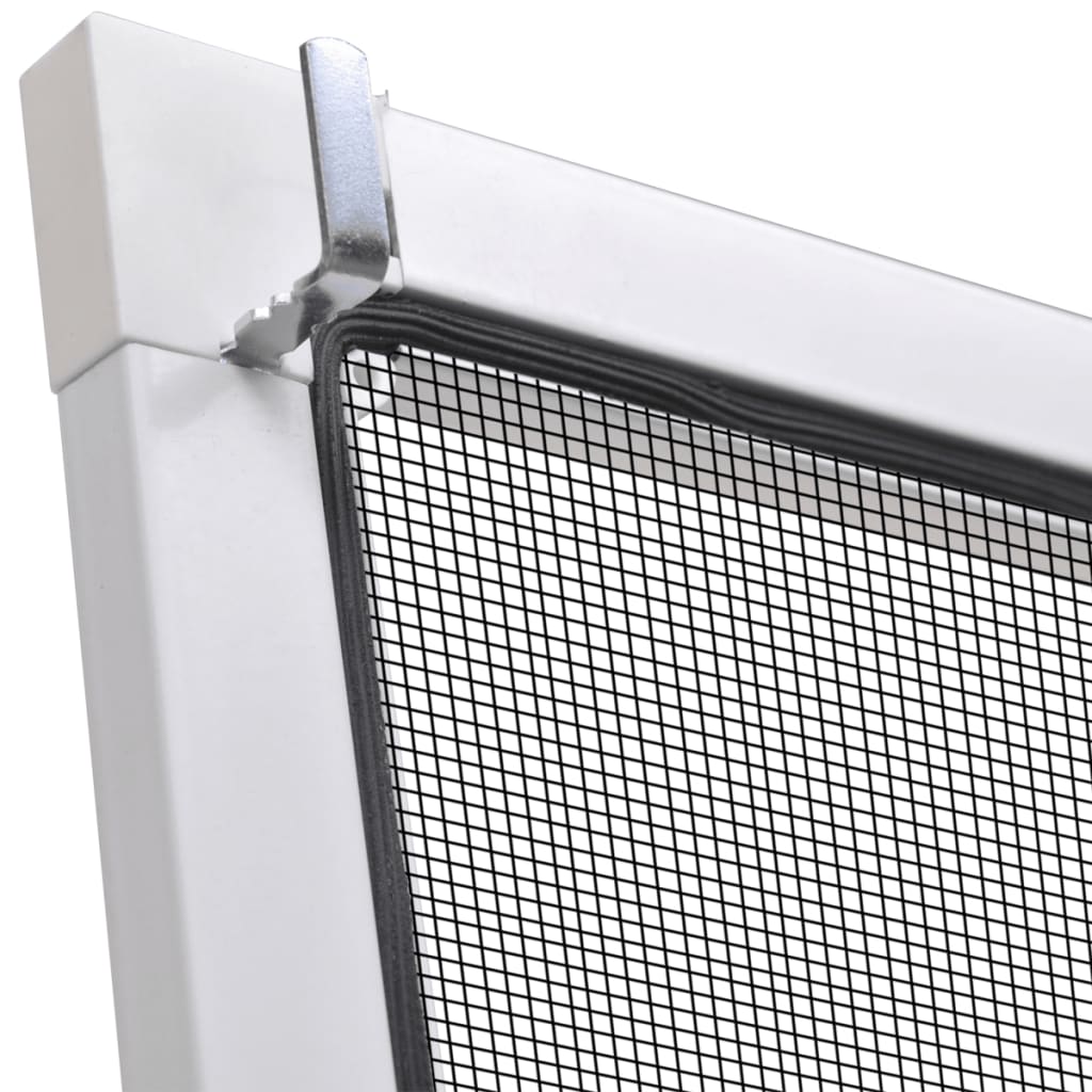 Valkoinen Hyönteisverkko Ikkunaan 80 x 100 cm - Harrastajankoti.fi