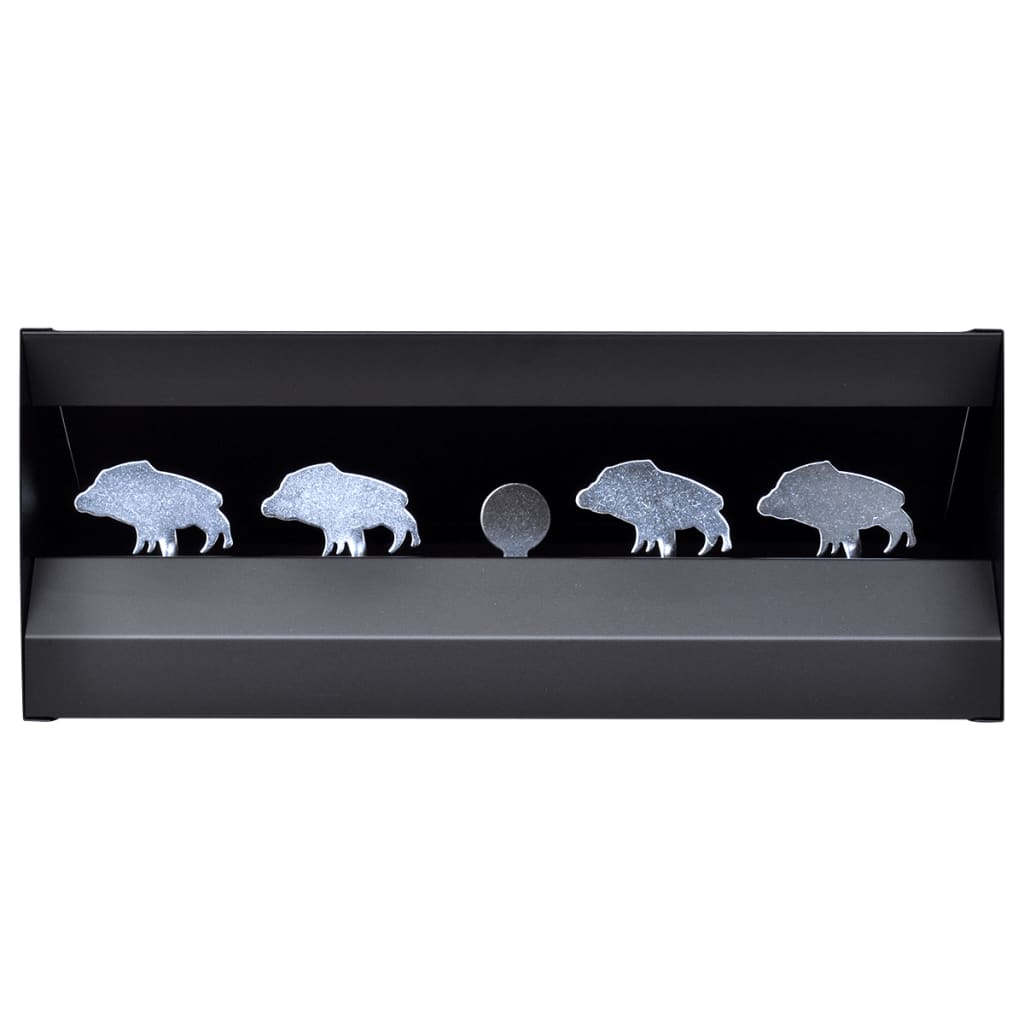 Magneettinen ammuksensieppaava maalitaulu 4 + 1 kohdetta sika - Harrastajankoti.fi