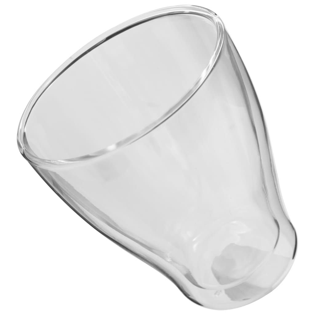 Tuplaseinäiset Latte macchiato lasit 6 kpl 370 ml - Harrastajankoti.fi