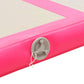 Täytettävä voimistelumatto pumpulla 700x100x10 cm PVC pinkki - Harrastajankoti.fi