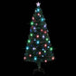 Tekojoulukuusi jalusta/LED 180 cm kuituoptiikka - Harrastajankoti.fi