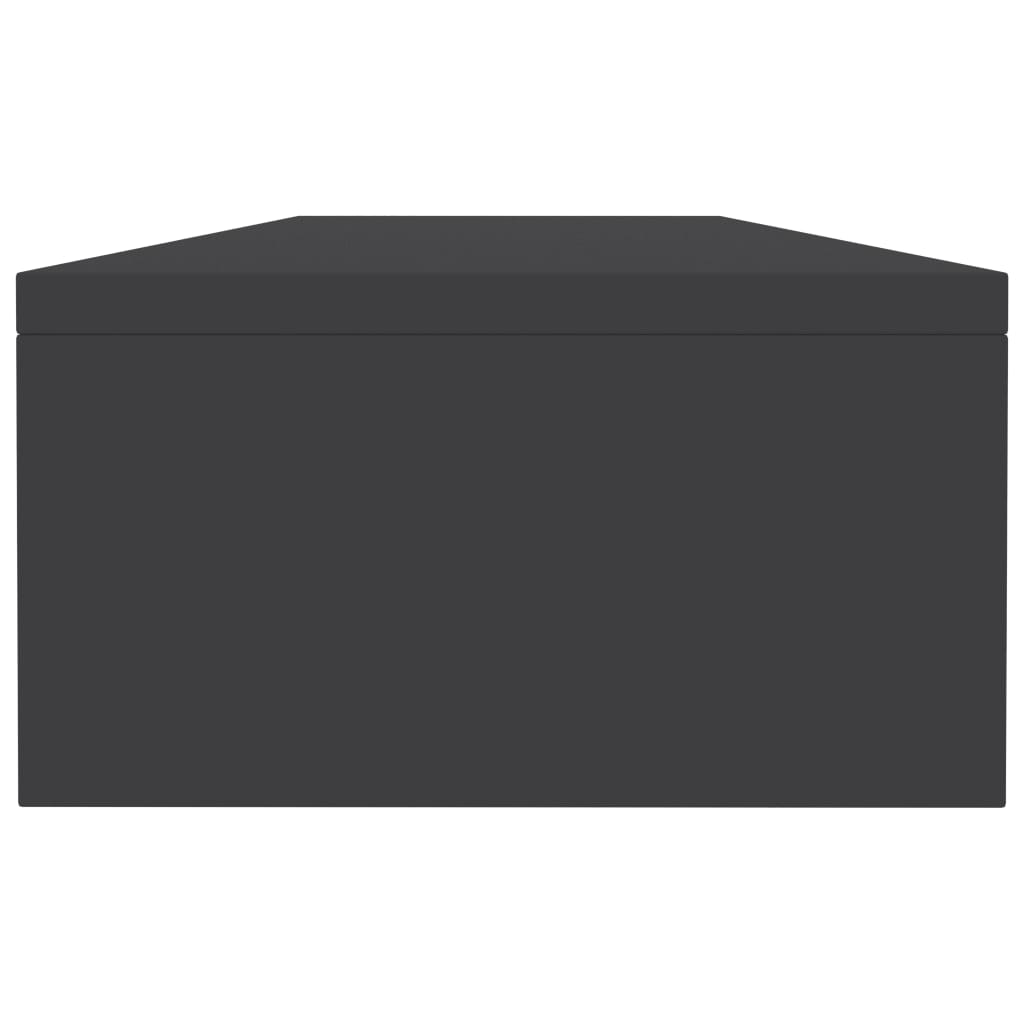 Näyttökoroke harmaa 100x24x13 cm lastulevy - Harrastajankoti.fi