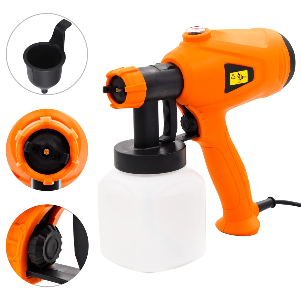 Sähköinen maaliruiskupistooli 350 W 800 ml - Harrastajankoti.fi