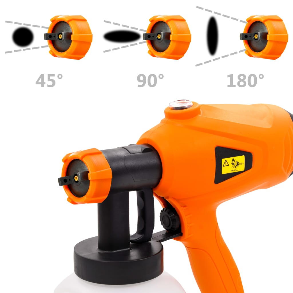 Sähköinen maaliruiskupistooli 350 W 800 ml - Harrastajankoti.fi