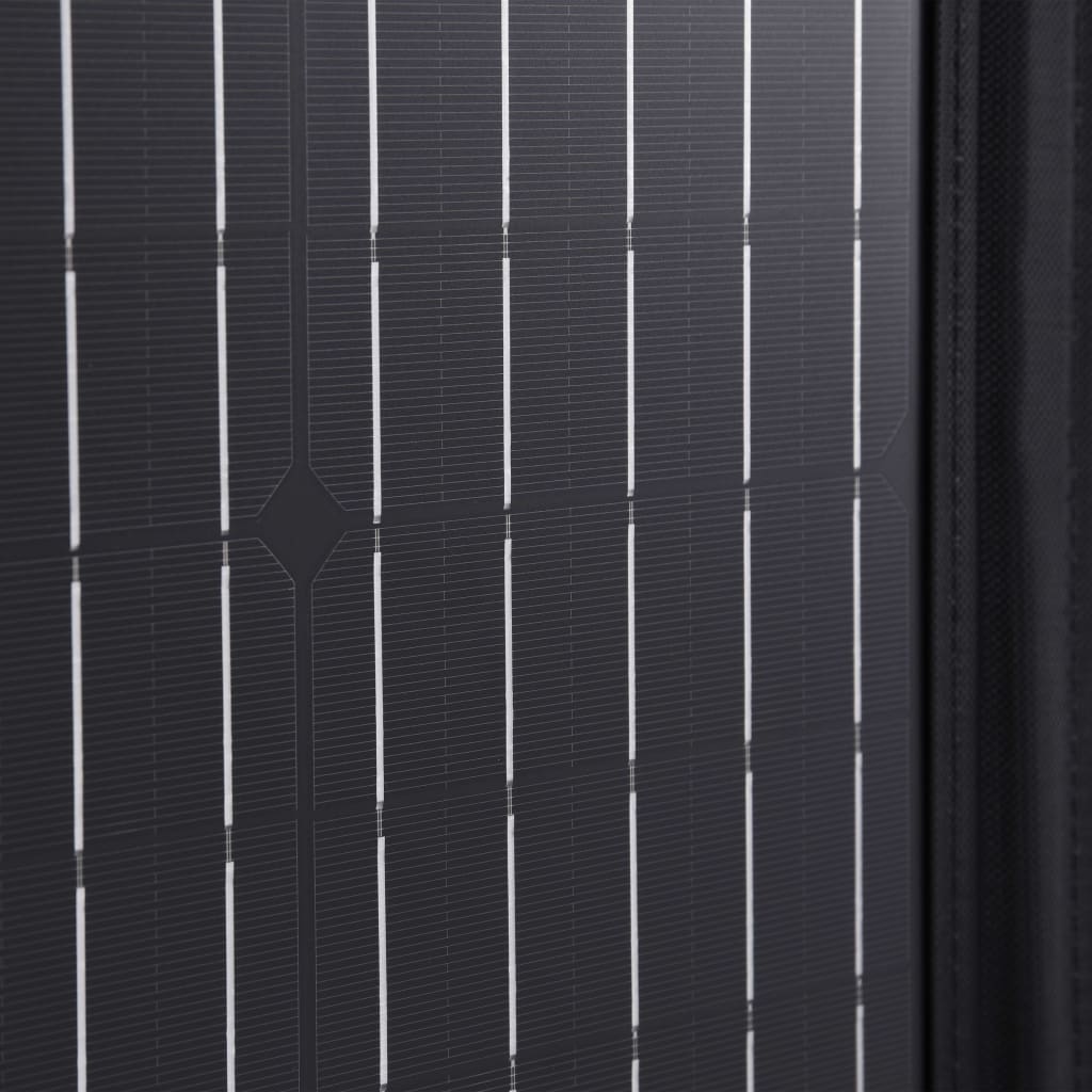 Kokoontaitettava aurinkopaneelilaturi 100 W 12 V - Harrastajankoti.fi