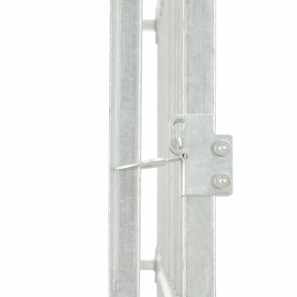 Koiran ulkohäkki suojakatoksella 382x192x225 cm - Harrastajankoti.fi