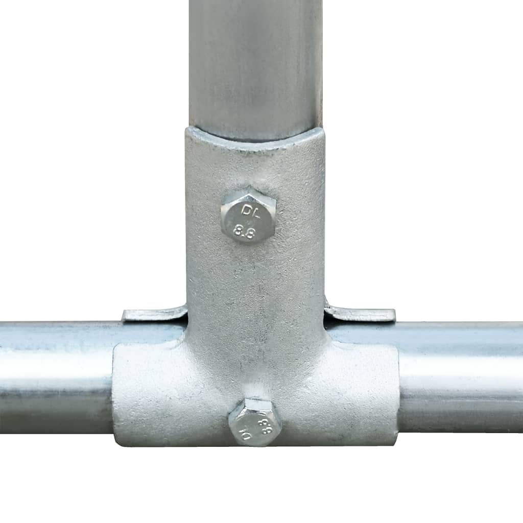 Koiran ulkohäkki galvanoitu teräs 6x6x1 m - Harrastajankoti.fi