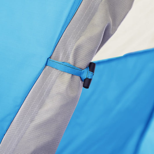 Pop Up Retkeilyteltta 2-3 henkeä 240x210x140 cm sininen - Harrastajankoti.fi