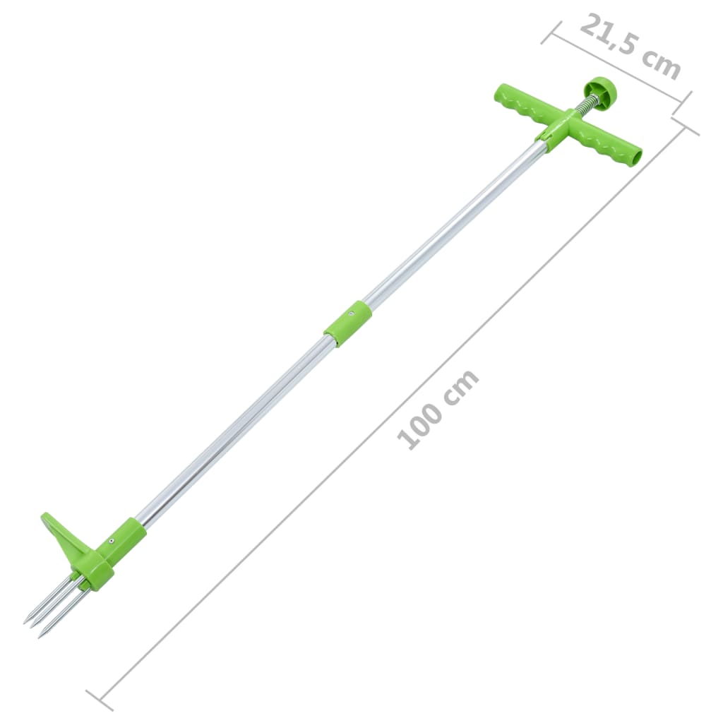 Rikkaruohonpoistaja 100 cm alumiini - Harrastajankoti.fi
