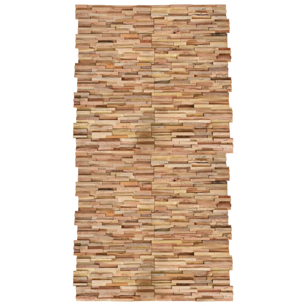 3D seinäpaneelit 20 kpl täysi tiikki 2 m² - Harrastajankoti.fi