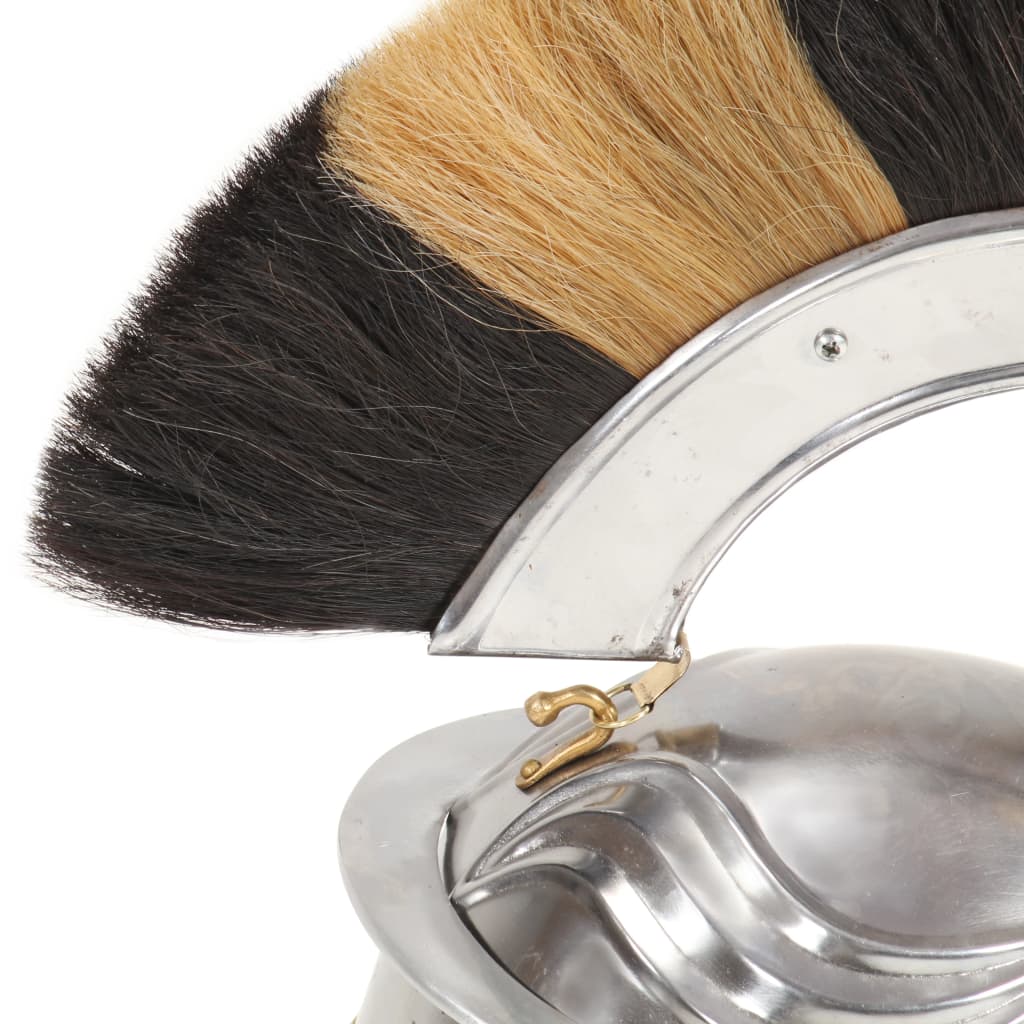 Roomalaisen sotilaan kypärä antiikki kopio hopea teräs - Harrastajankoti.fi