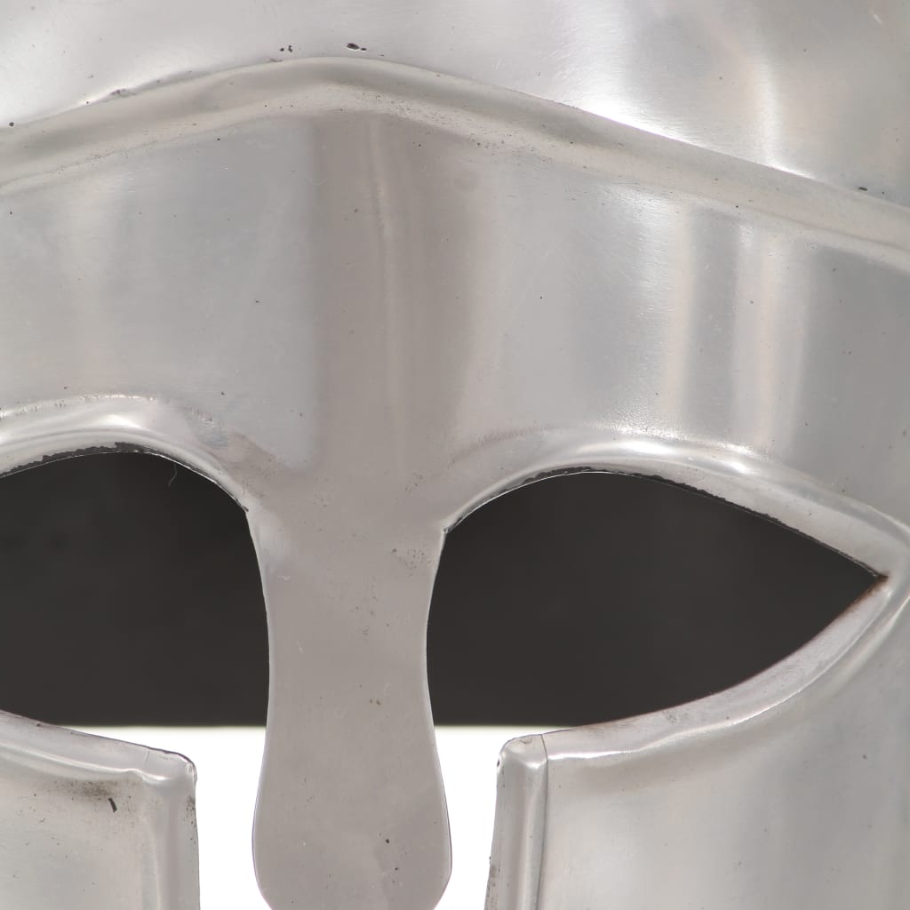 Kreikkaisen sotilaan kypärä antiikki kopio hopea teräs - Harrastajankoti.fi