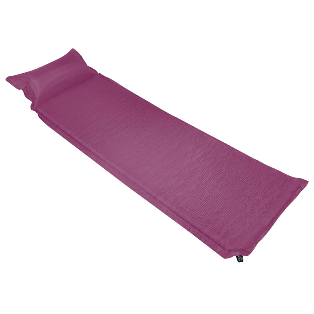Täytettävä ilmapatja tyynyllä 66x200 cm vaaleanpunainen - Harrastajankoti.fi