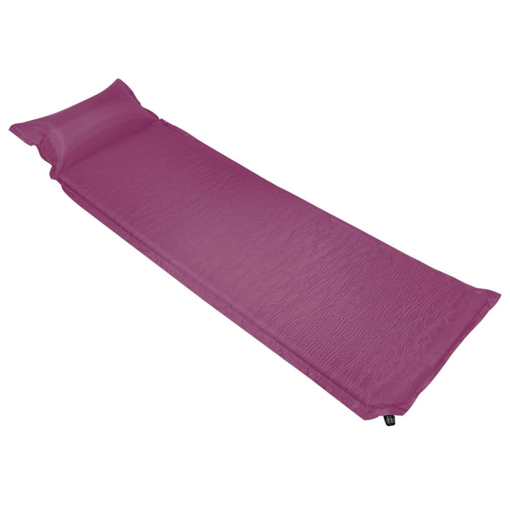 Täytettävä ilmapatja tyynyllä 66x200 cm vaaleanpunainen - Harrastajankoti.fi
