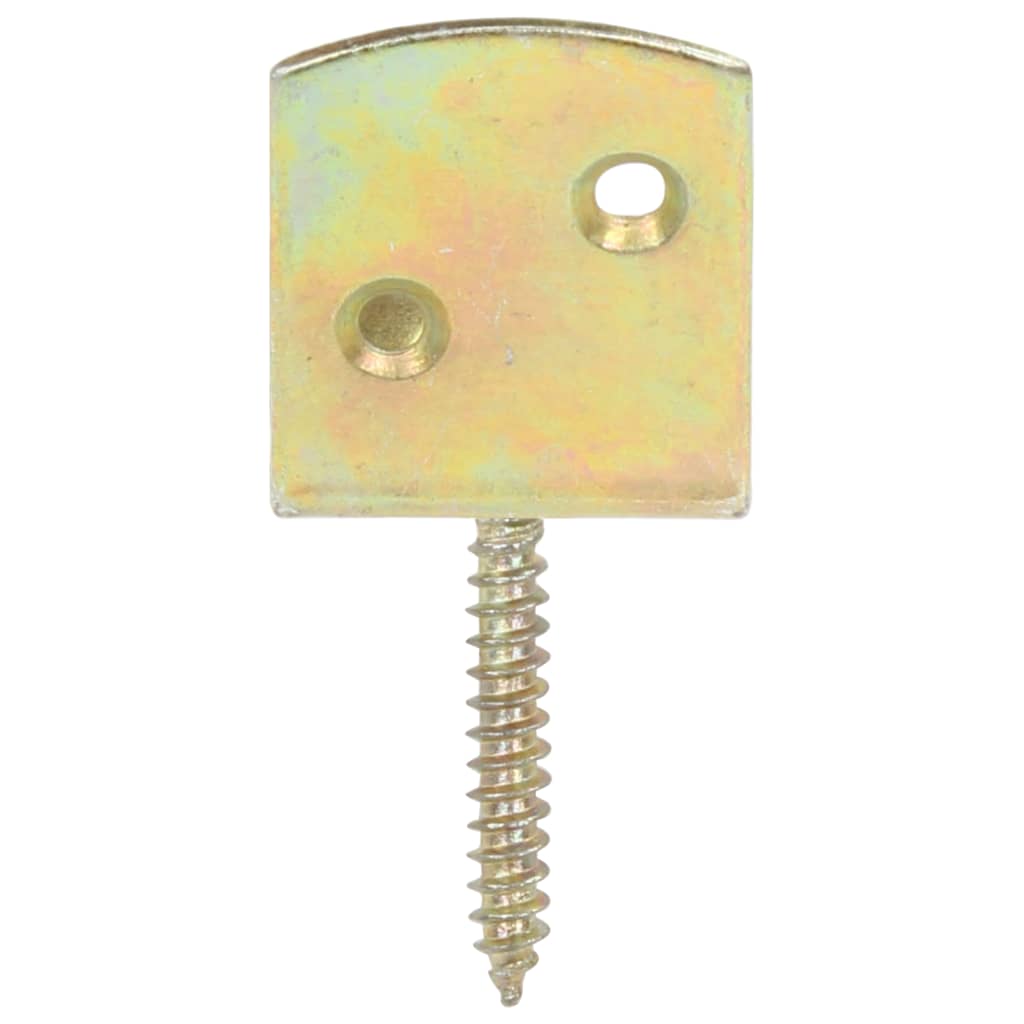 Aitapaneelin kiinnikkeet 24 kpl L-muoto galvanoitu metalli - Harrastajankoti.fi