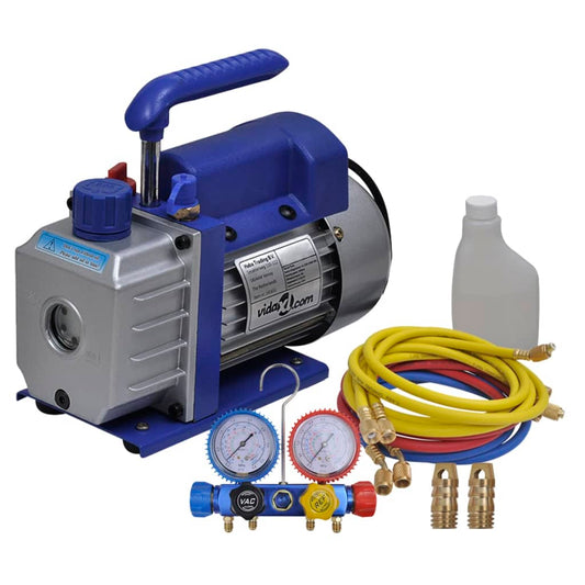 Yksivaiheinen tyhjiöpumppu 4-suuntaisella mittarisarjalla - Harrastajankoti.fi