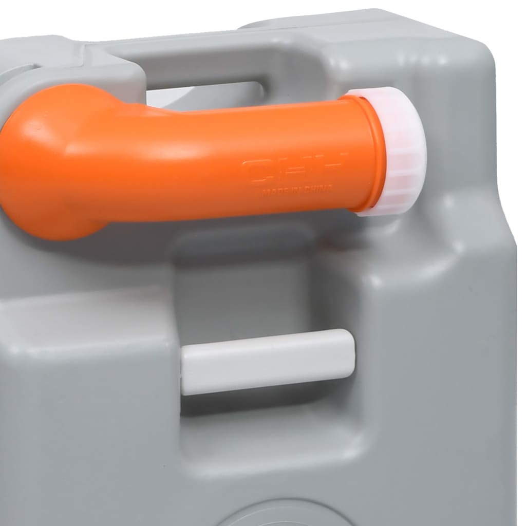 Pyörillä varustettu vesisäiliö retkeilyyn 25 l harmaa - Harrastajankoti.fi