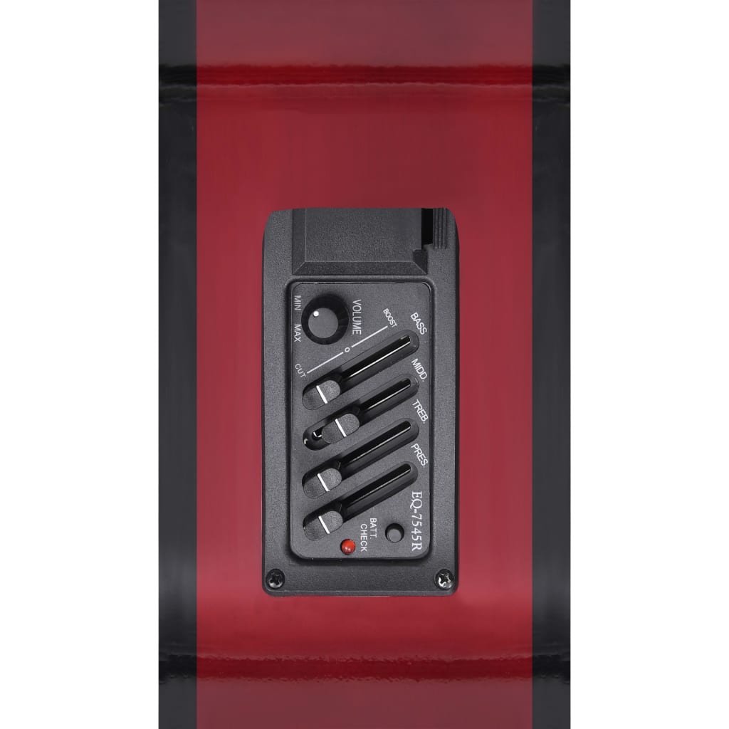 Akustinen cutaway-kitara taajuuskorjaimella 6-kielinen - Harrastajankoti.fi