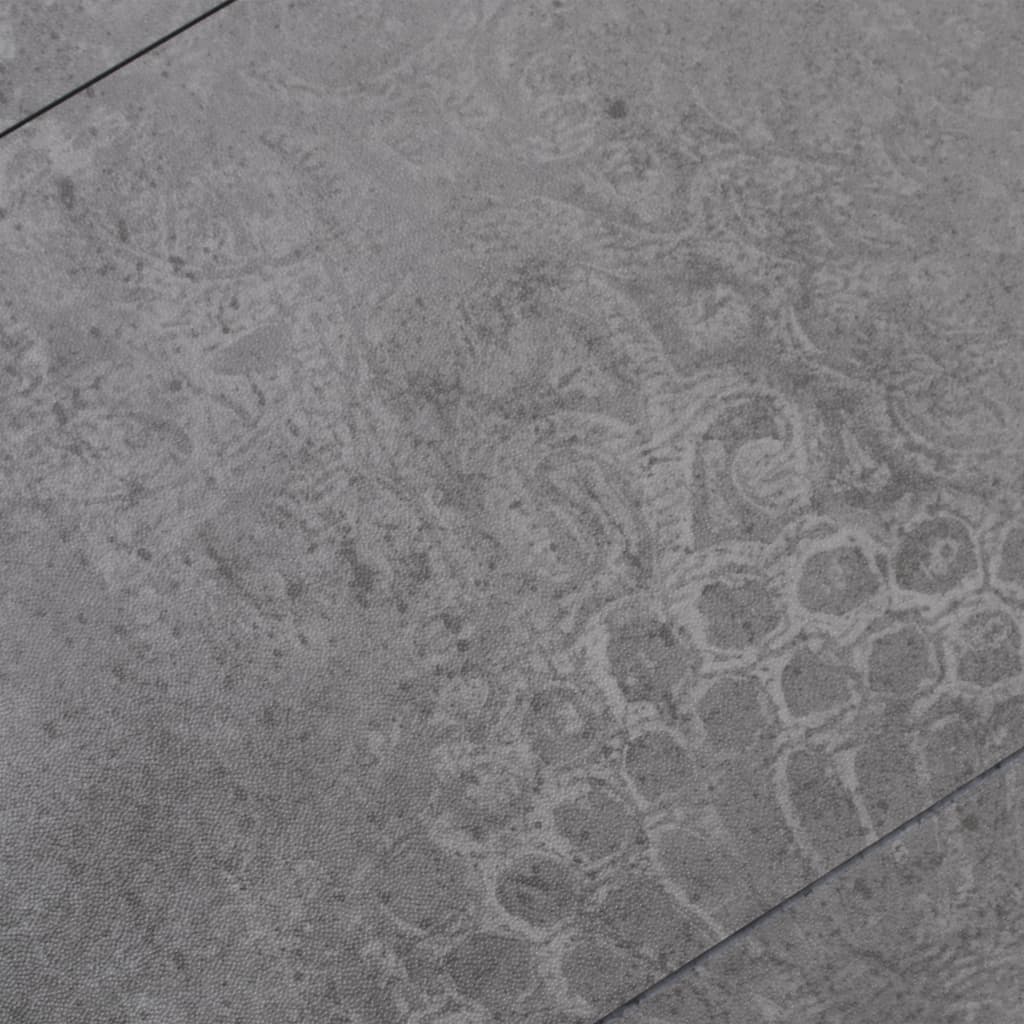 PVC-lattialankut 5,02 m² 2 mm itseliimautuva betoninharmaa - Harrastajankoti.fi