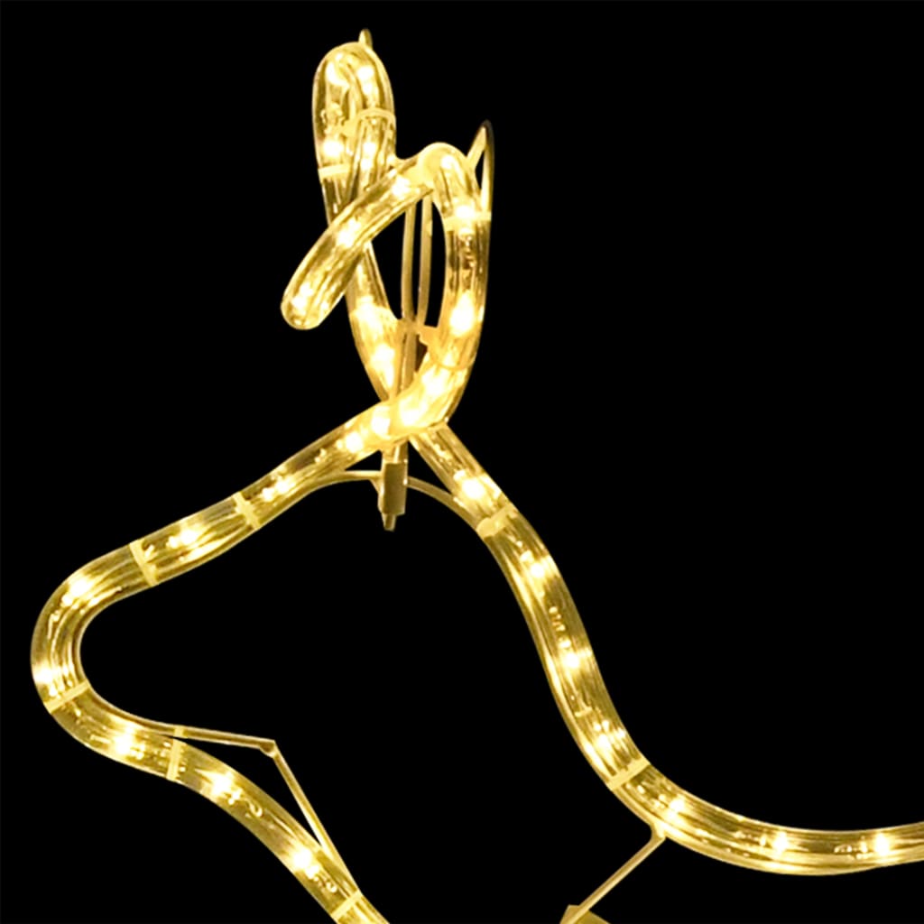 Porot ja reki joulukoriste ulkokäyttöön 576 LED-valoa - Harrastajankoti.fi