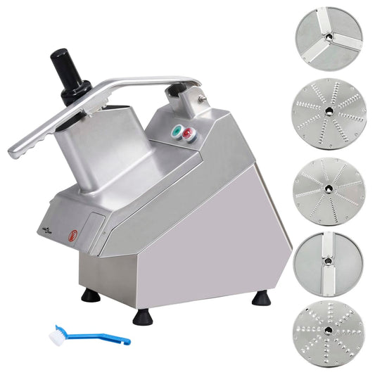 Gastro vihannesleikkuri 5 terällä ruostumaton teräs 550 W - Harrastajankoti.fi