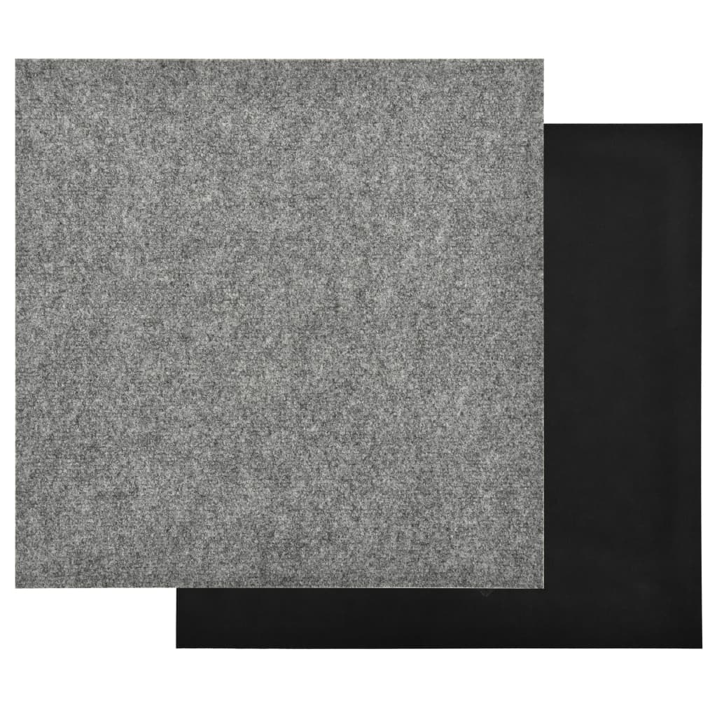 Tekstiililaatta 20 kpl 5 m² vaaleanharmaa - Harrastajankoti.fi