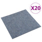 Tekstiililaatta 20 kpl 5 m² sininen - Harrastajankoti.fi