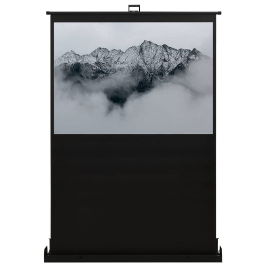 Lattiasta nouseva valkokangas 60" 4:3 - Harrastajankoti.fi