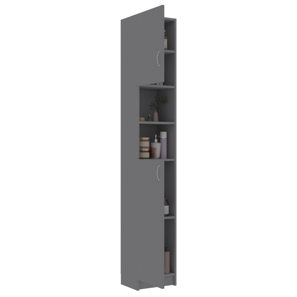 Pesukonekaappisarja harmaa lastulevy - Harrastajankoti.fi