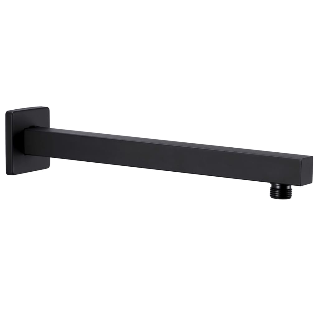 Suihkun tukivarsi 201 ruostumaton teräs musta 30 cm - Harrastajankoti.fi