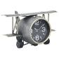321483 Be Basic Table Clock Grey 26,5x19,5x15 cm Iron and MDF - Harrastajankoti.fi