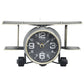 321483 Be Basic Table Clock Grey 26,5x19,5x15 cm Iron and MDF - Harrastajankoti.fi
