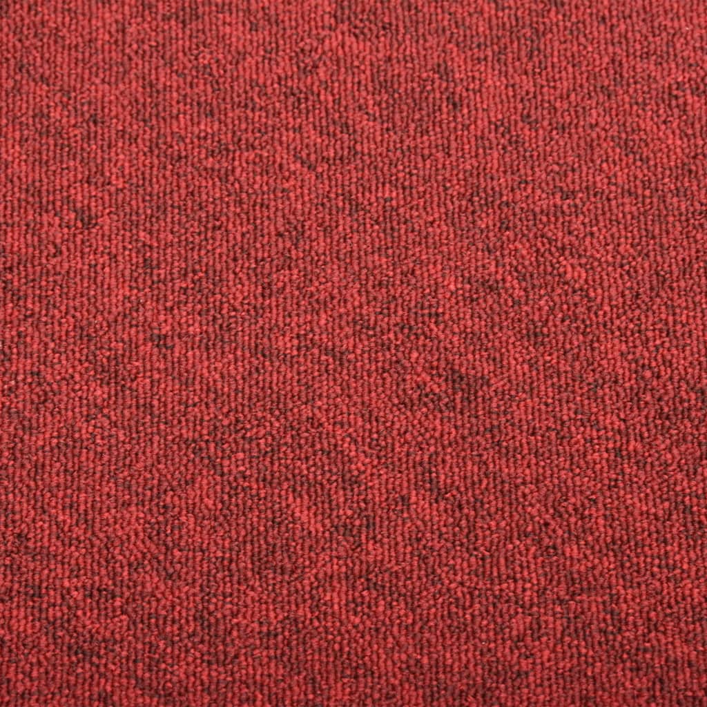 Tekstiililaatta 20 kpl 5 m² 50x50 cm punainen - Harrastajankoti.fi