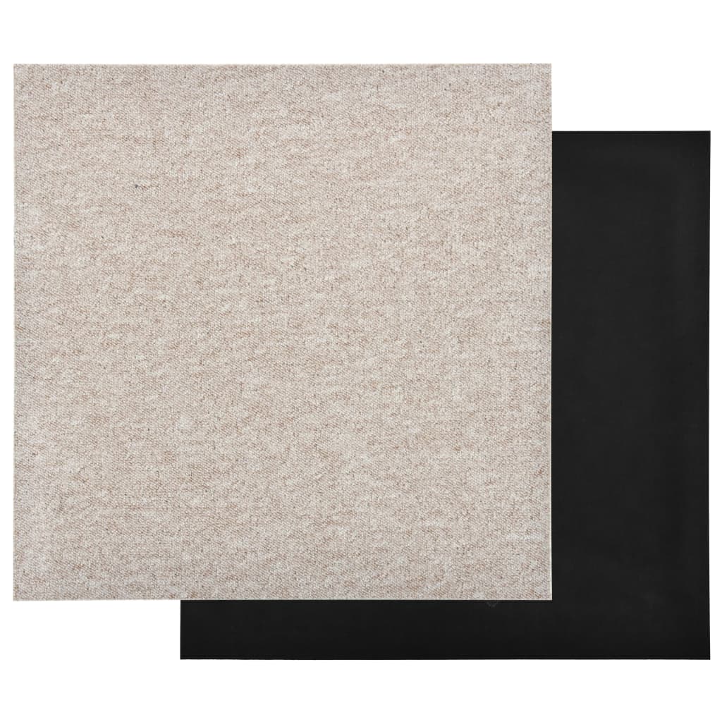 Tekstiililaatta 20 kpl 5 m² 50x50 cm vaalea beige - Harrastajankoti.fi